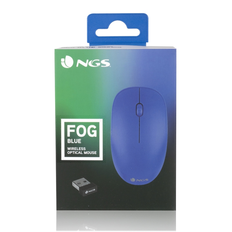 NGS Ratón inalámbrico FOG Óptico 1000 Azul 6 NGS Ratón inalámbrico FOG Óptico 1000 Azul - Imagen 4