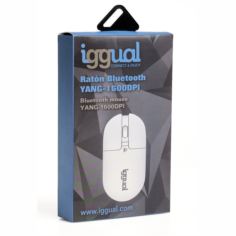 iggual Ratón Bluetooth YANG-1600DPI blanco 6 iggual Ratón Bluetooth YANG-1600DPI blanco - Imagen 4