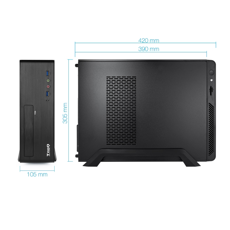 Tooq Caja Micro ATX/ITX TQC-3006DU3C 500W USB3.0 6 Tooq Caja Micro ATX/ITX TQC-3006DU3C 500W USB3.0 - Imagen 4