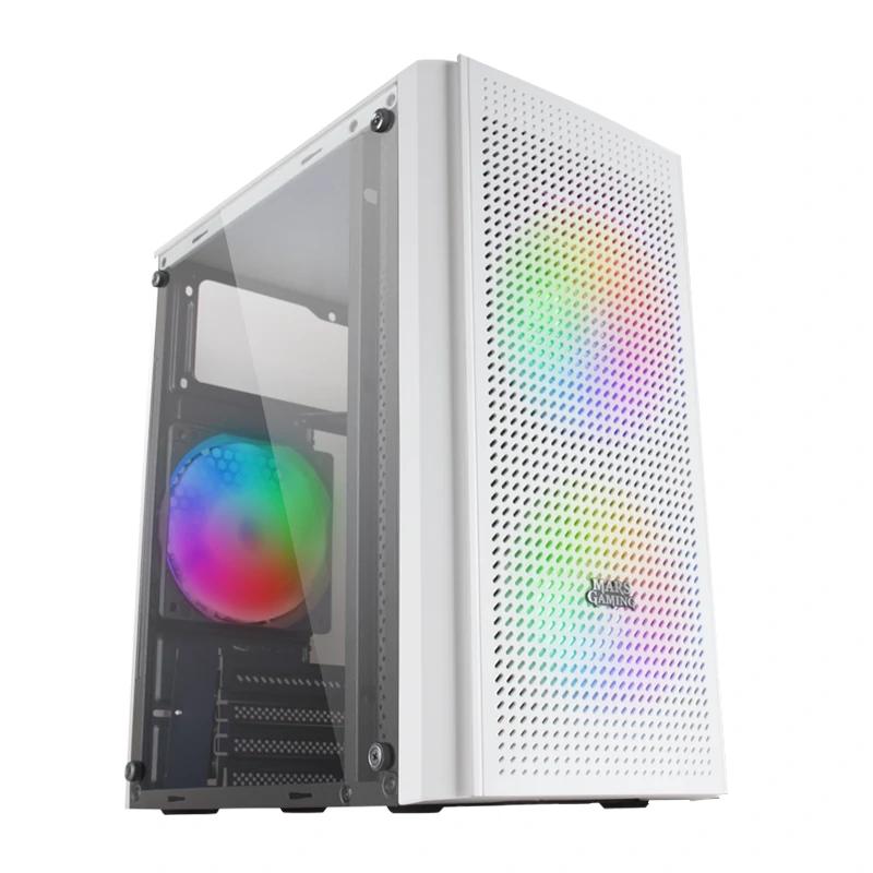Mars Gaming caja MICRO-ATX MC300W WHITE 4 Mars Gaming caja MICRO-ATX MC300W WHITE - Imagen 2