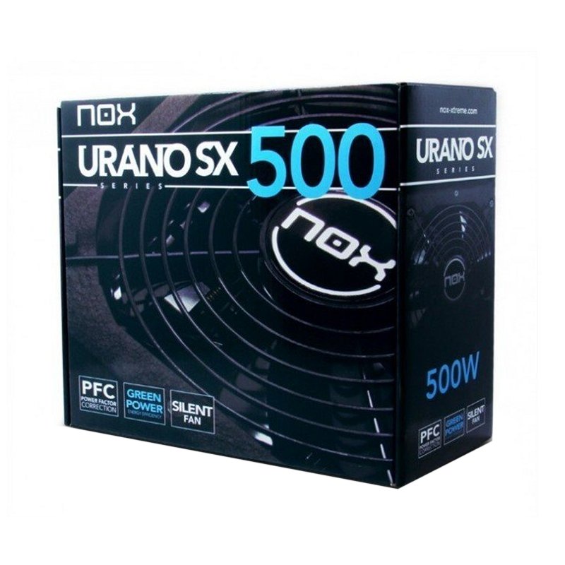 NOX Fuente Alimentación Urano SX 500W ATX 4 NOX Fuente Alimentación Urano SX 500W ATX - Imagen 3