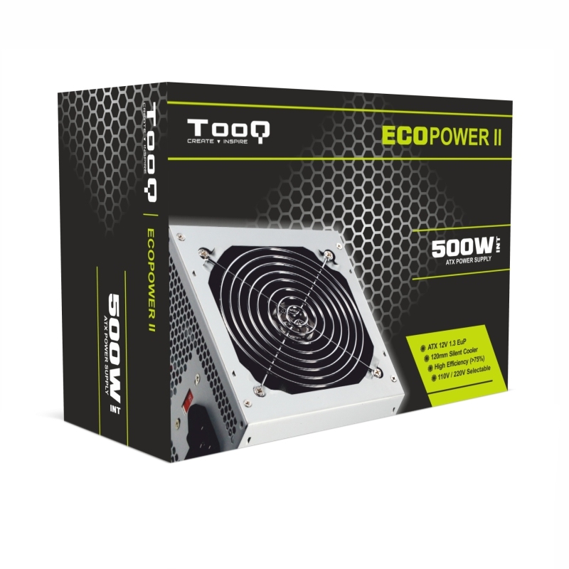 Tooq Fuente Alim. Bitensión TQEP-500S-INT 500W 5 Tooq Fuente Alim. Bitensión TQEP-500S-INT 500W - Imagen 3