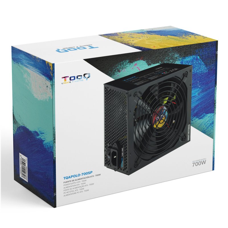 Tooq Fuente Alimentación TQAPOLO-700SP 700W 6 Tooq Fuente Alimentación TQAPOLO-700SP 700W - Imagen 4