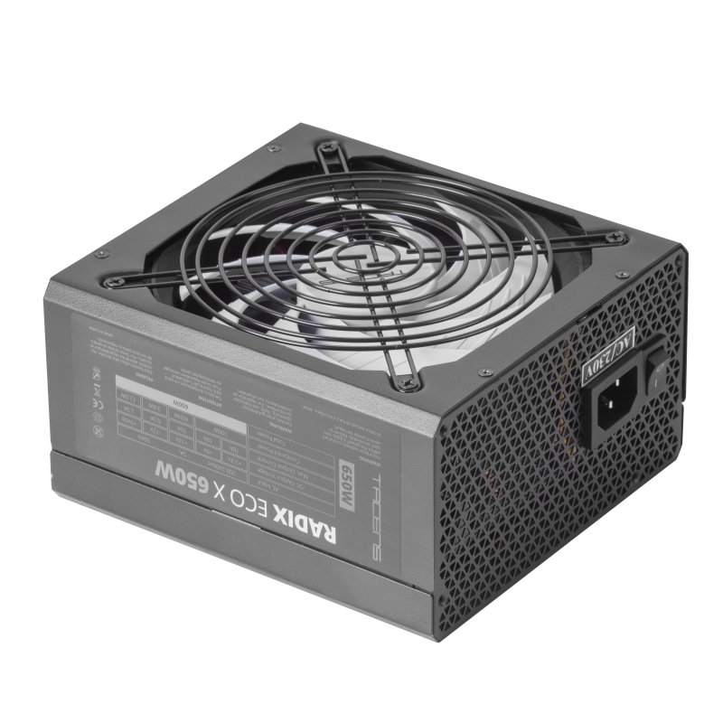 TACENS Psu Radix Eco X 650w 14CM FAN Black 5 TACENS Psu Radix Eco X 650w 14CM FAN Black - Imagen 3