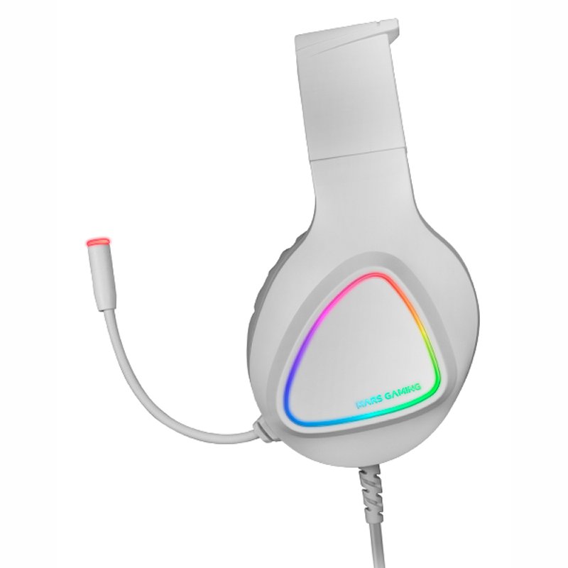 MARS GAMING Auriculares MH222 RGB White 4 MARS GAMING Auriculares MH222 RGB White - Imagen 2