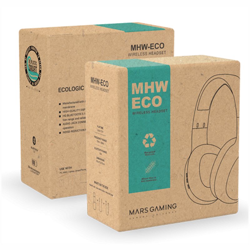 MARS GAMING Auriculares Ecologic MHW-ECO BT 5.1 5 MARS GAMING Auriculares Ecologic MHW-ECO BT 5.1 - Imagen 3