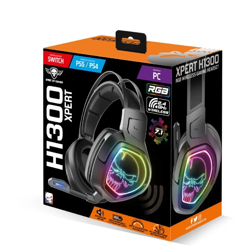 Spirit of Gamer Auriculares Xpert H1300 7.1 4 Spirit of Gamer Auriculares Xpert H1300 7.1 - Imagen 2