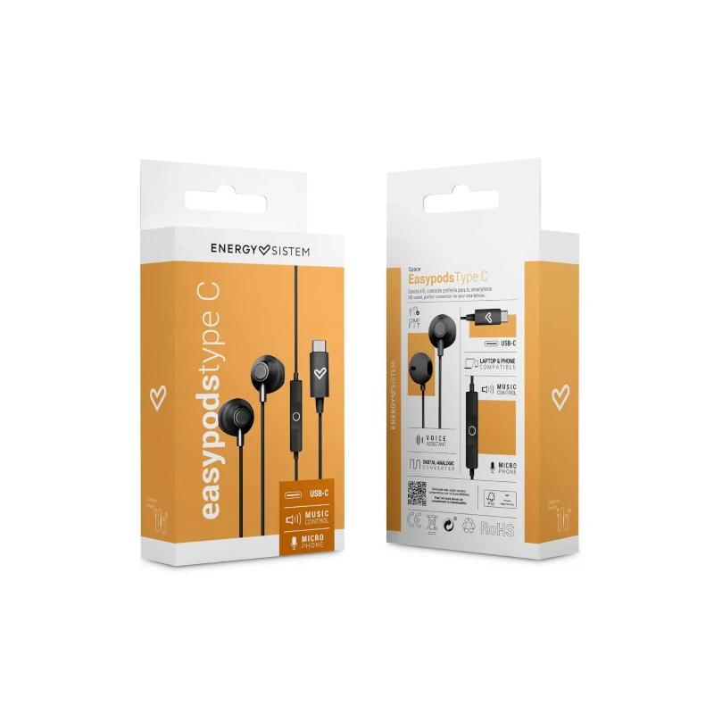 Energy Sistem Auriculares EasyPods Type C Space 6 Energy Sistem Auriculares EasyPods Type C Space - Imagen 4