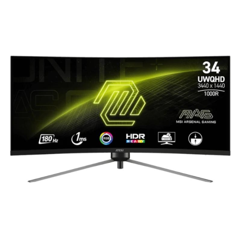 MSI MAG345CQR Monitor34"Gaming WQHD 180h DP HDMI C 1 FMOMLE0896 800