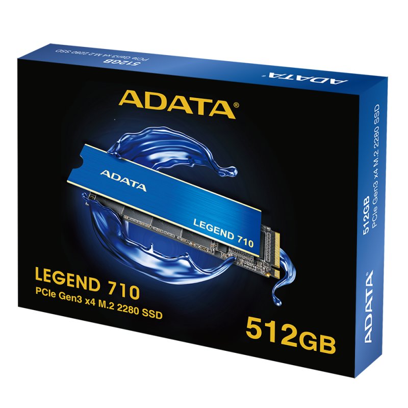 ADATA SSD LEGEND 710 512GB PCIe Gen3 x4 NVMe 1.4 6 ADATA SSD LEGEND 710 512GB PCIe Gen3 x4 NVMe 1.4 - Imagen 4