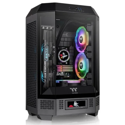 2924 thermaltake the tower t300 micro tower cristal templado usb c negra comprar