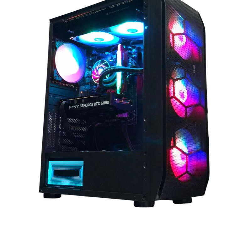 PCGAM A4 ZARAGOZA INTEL i5 12400F 16GB 1TB M2 RTX 5060 W11Profesional 1