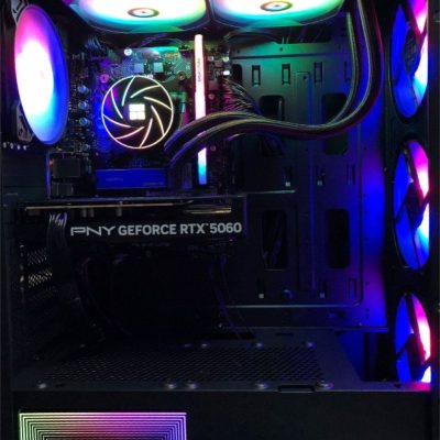 PCGAM A4 ZARAGOZA INTEL i5 12400F / 16GB  / 1TB M2 / RTX 5060 + W11Profesional