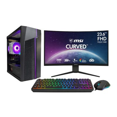 PCGAM MALAGA 2 PRO I7 12700KF 16GB RTX 5060 TI 8GB CON PACK TECLADO RATÓN / MONITOR 24′ 180HZ 1MS